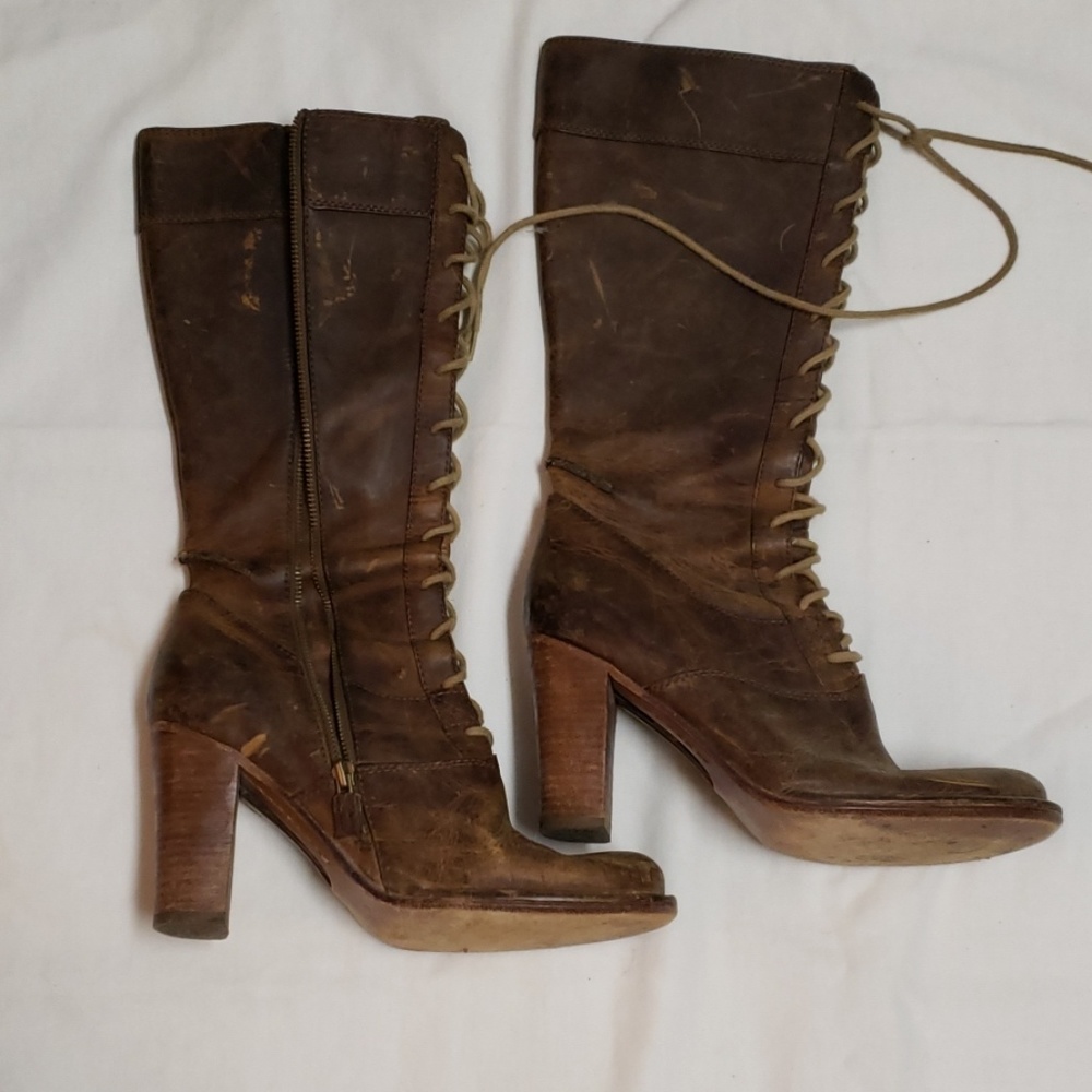 Frye villager boot
